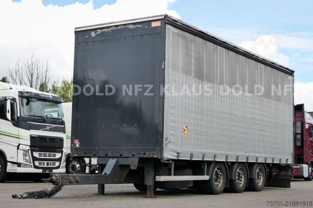 Rimorchio aperto con telone LECITRAILER R3EC Pritsche Plane SAF Achsen