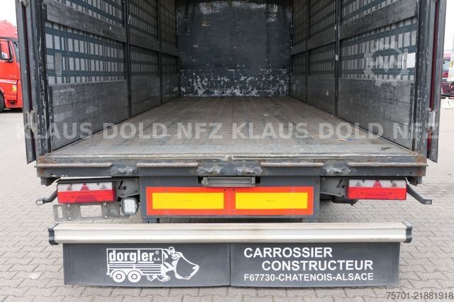 Rimorchio aperto con telone LECITRAILER R3EC Pritsche Plane SAF Achsen