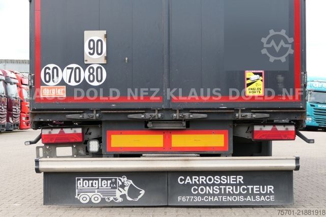 Rimorchio aperto con telone LECITRAILER R3EC Pritsche Plane SAF Achsen