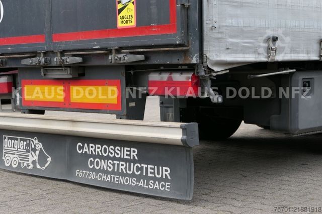 Rimorchio aperto con telone LECITRAILER R3EC Pritsche Plane SAF Achsen