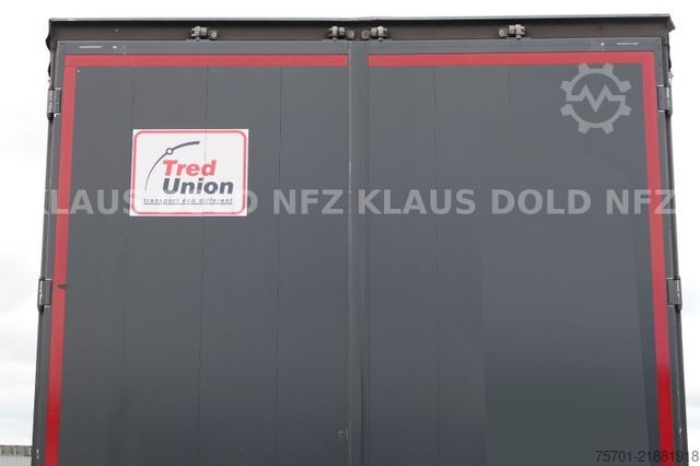 Rimorchio aperto con telone LECITRAILER R3EC Pritsche Plane SAF Achsen