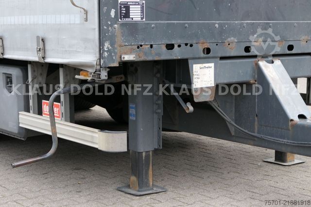 Rimorchio aperto con telone LECITRAILER R3EC Pritsche Plane SAF Achsen