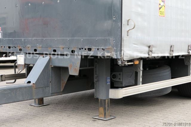 Rimorchio aperto con telone LECITRAILER R3EC Pritsche Plane SAF Achsen