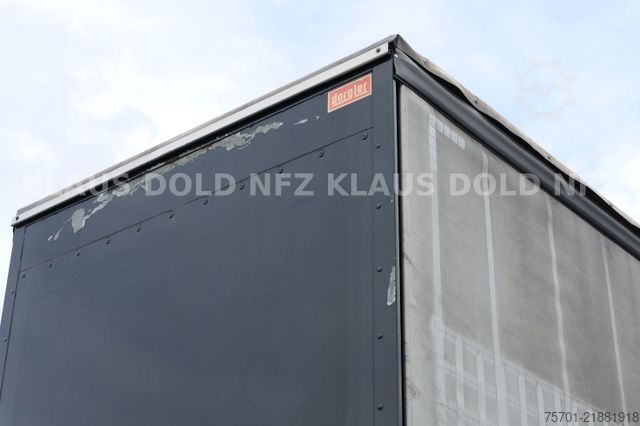 Rimorchio aperto con telone LECITRAILER R3EC Pritsche Plane SAF Achsen