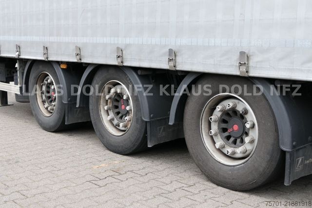 Rimorchio aperto con telone LECITRAILER R3EC Pritsche Plane SAF Achsen