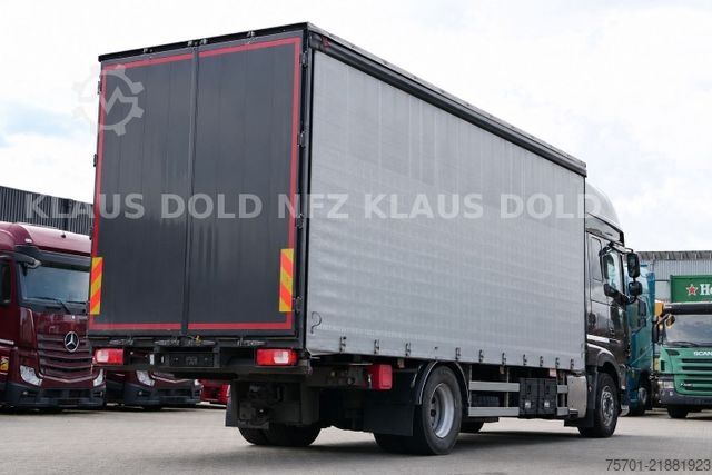 Camion plateau avec bâche DAF XF 480 Pritsche Plane Retarder Standklima Euro 6