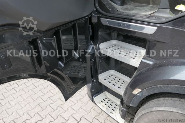 Camion plateau avec bâche DAF XF 480 Pritsche Plane Retarder Standklima Euro 6