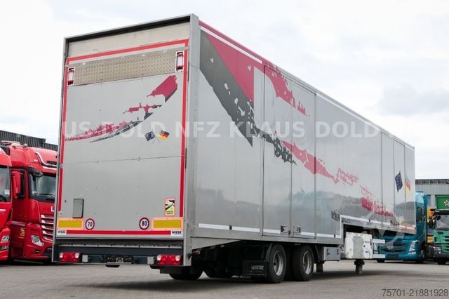 Auto met oplegger  Wiese SA 26 AT S Autotransporter mit Thermo King