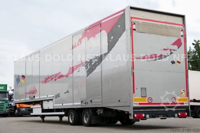 Auto met oplegger  Wiese SA 26 AT S Autotransporter mit Thermo King