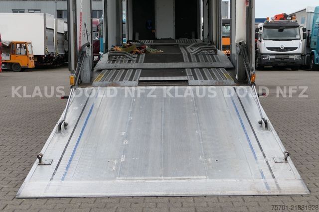 Auto met oplegger  Wiese SA 26 AT S Autotransporter mit Thermo King