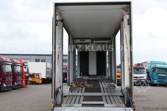 Auto met oplegger  Wiese SA 26 AT S Autotransporter mit Thermo King