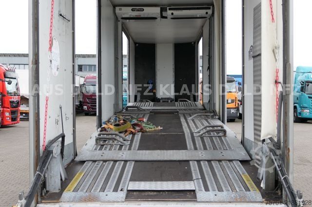 Auto met oplegger  Wiese SA 26 AT S Autotransporter mit Thermo King