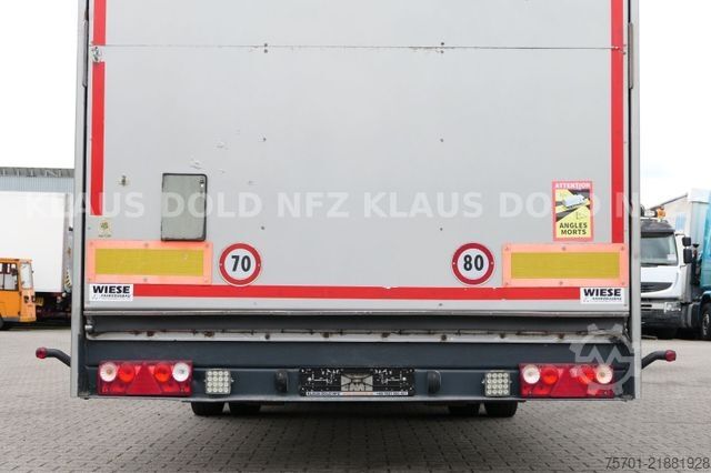 Auto met oplegger  Wiese SA 26 AT S Autotransporter mit Thermo King