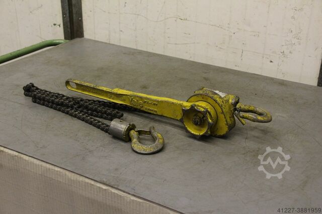Lever chain hoist 0.75 to Yale Kettenlänge 1,7 m