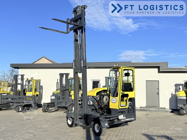 Wózek widłowy czterokierunkowy Combilift C3000XL DUPLEX SPREADER BEAM FREE LIFT