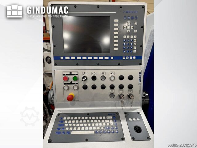 Horizontal Turning Machine Weiler E 60x1000