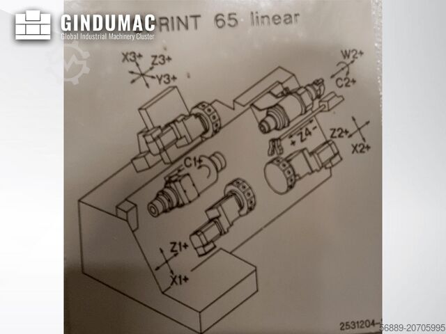 Tornio orizzontale Gildemeister DMG GILDEMEISTER SPRINT Linear 65