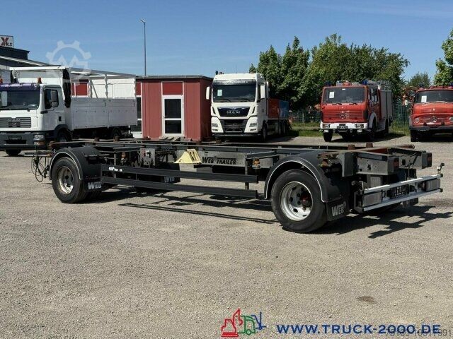 Rimorchio con telaio Web-Trailer 18 Box Carrier - Luft - SAF Achsen