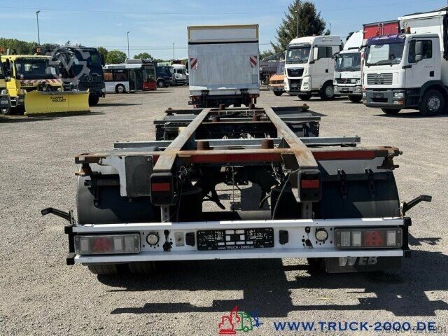 Rimorchio con telaio Web-Trailer 18 Box Carrier - Luft - SAF Achsen