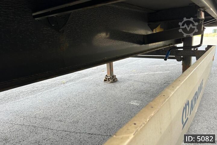 Sliding tarpaulins Krone SD / Drum brakes / Huckepack