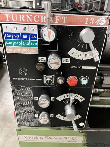 Tornio da scuola professionale Turncraft 1340