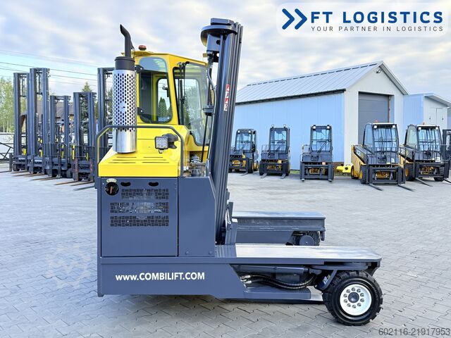 Carretilla retráctil de 4 vías Combilift C4000 DIESEL TRIPLEX 5550 FORK POSITIONE