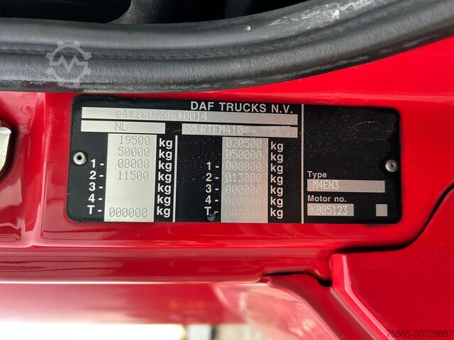 Standard tractor DAF CF 410 FT SC / Motor Problems / 793 dkm / Euro ...