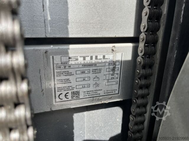 Carretilla elevadora de pie Still EXV-SF14i