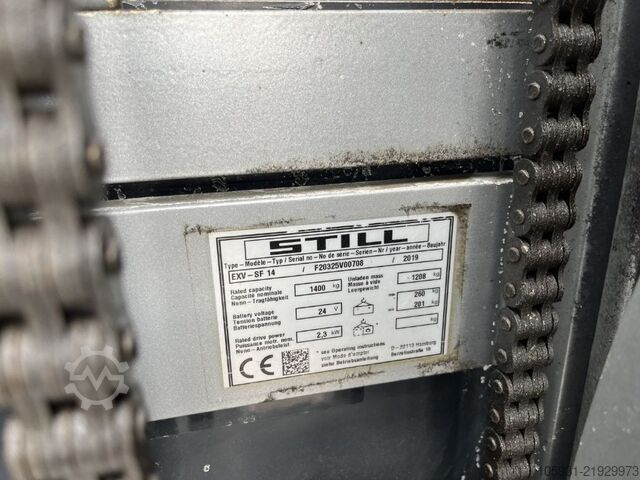 Staande vorkheftruck Still EXV-SF14