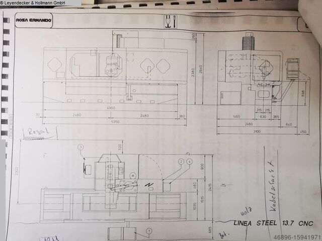 Flachschleifmaschine - Horizontal ROSA Linea Steel 13.7