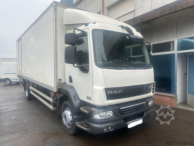 Box truck DAF LF 250 EEV EURO 5 15T FURGON