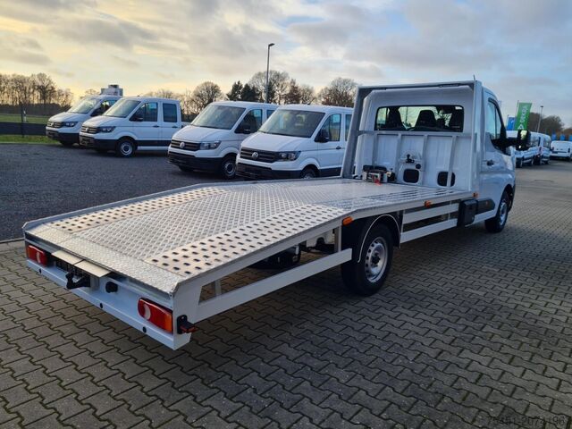 Car carrier van Renault Master 35 Autotransporter SEILW. AHK Automatik