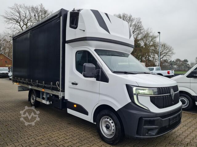 Curtain sider van Renault Master 35 Pritsche Schiebe Plane Schlafkab Automatik