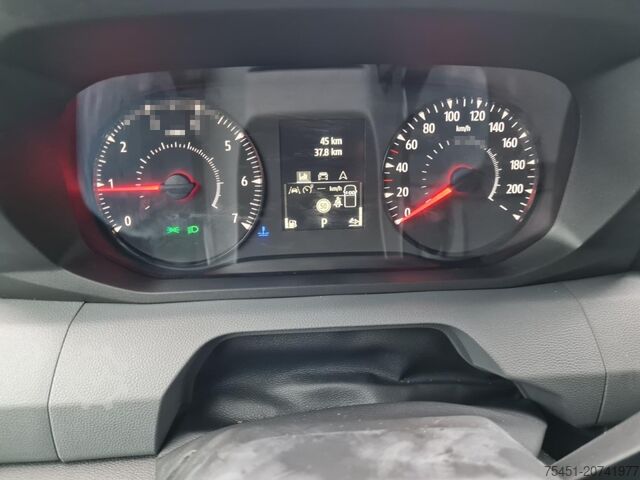 Curtain sider van Renault Master 35 Pritsche Schiebe Plane Schlafkab Automatik