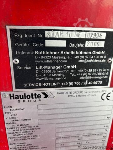 Telescopisch platform Haulotte Star 10