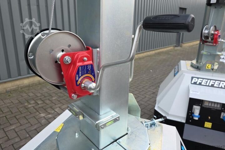 Light tower Trime X-Mast 4 × 320W LED Valid Inspection, *Guarantee!