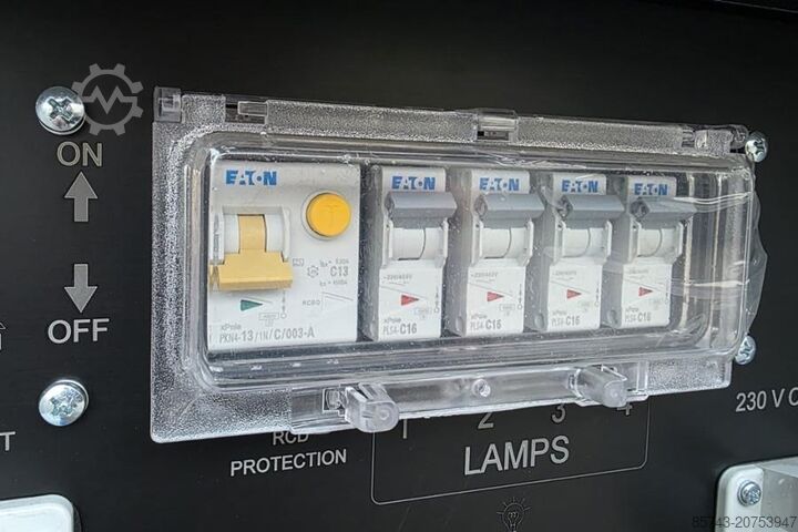 Light tower Trime X-Mast 4 × 320W LED Valid Inspection, *Guarantee!