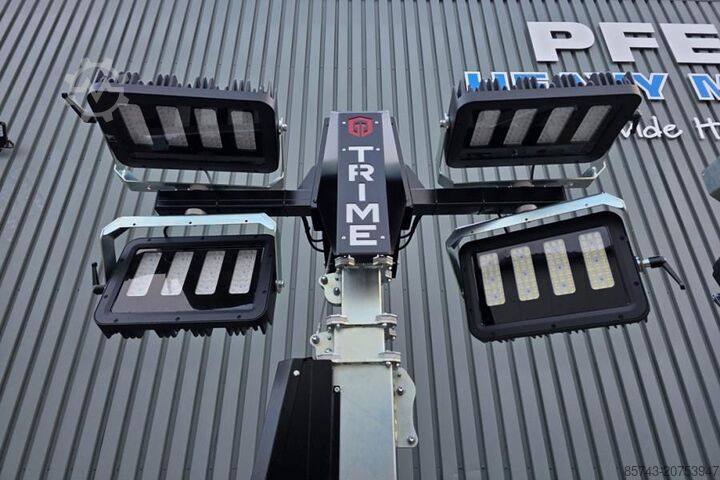 Light tower Trime X-Mast 4 × 320W LED Valid Inspection, *Guarantee!