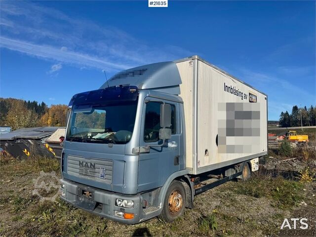 Kuffert MAN TGL 8.180 4x2 Box Truck.