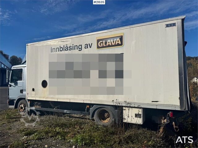 Kuffert MAN TGL 8.180 4x2 Box Truck.