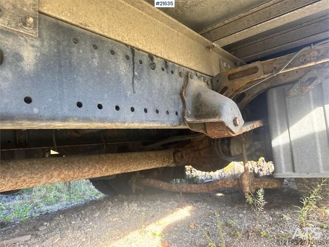 Box body MAN TGL 8.180 4x2 Box Truck.