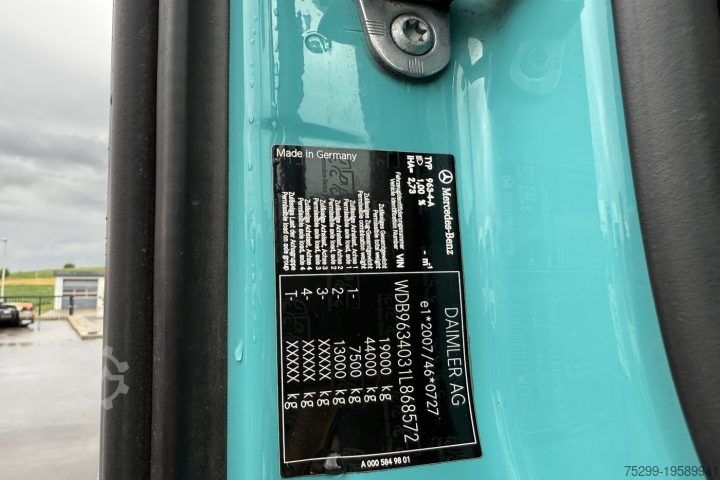 Τυπική μονάδα τράκτορα Mercedes-Benz ACTROS 1845 Retarder Hydraulik / Swiss-Vehicle