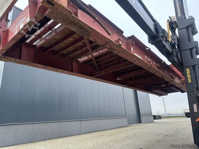 Platte containers CIMC 40FT FLATRACK FLUSH FOLDING / CSC-test: 12/2027...