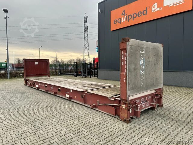 Platte containers CIMC 40FT FLATRACK FLUSH FOLDING / CSC-test: 12/2027...