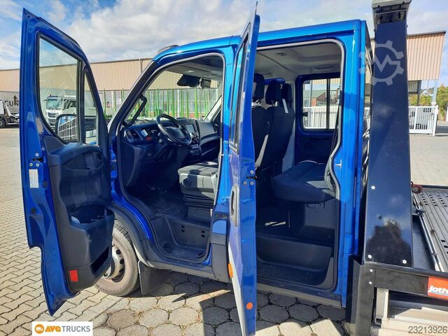 Furgão transportador de automóveis IVECO DAILY 70C21 DOKA Autotransporter Jotha Seilwinde