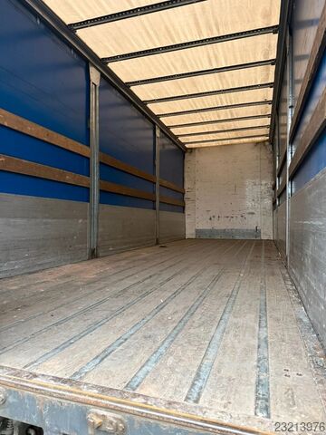 Plattewagen met zeil DAF XF480 / Retarder / 6x2