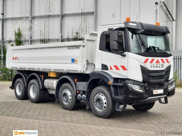 Sklápěcí vůz IVECO X-WAY 480 8X4/4 Meiller Bordmatik Intarder AHK