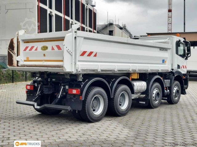 Sklápěcí vůz IVECO X-WAY 480 8X4/4 Meiller Bordmatik Intarder AHK