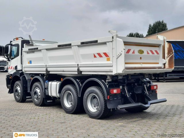 Sklápěcí vůz IVECO X-WAY 480 8X4/4 Meiller Bordmatik Intarder AHK