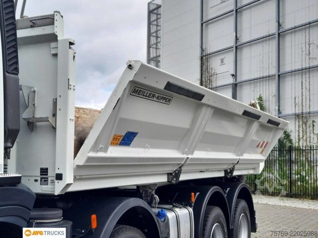 Třístranný sklápěč IVECO X-WAY 480 8X4/4 Meiller Bordmatik Intarder AHK